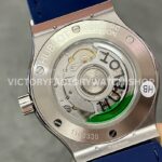 HB Factory Hublot Classic Fusion Blue 542.NX.7170.RX 42mm Blue Leather Strap Titanium Bezel Blue Dial