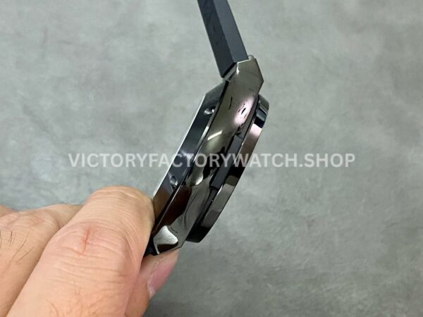 HB Factory Hublot Classic Fusion Chronograph 521.CM.1171.RX 45mm Rubber Strap Ceramic Bezel Black Dial