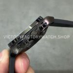 HB Factory Hublot Classic Fusion Chronograph 521.CM.1171.RX 45mm Rubber Strap Ceramic Bezel Black Dial