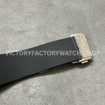 HB Factory Hublot Classic Fusion Chronograph 521.NX.1170.RX 45mm Rubber Strap Titanium Bezel Black Dial