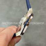 HB Factory Hublot Classic Fusion Chronograph 521.NX.7170.RX 45mm Rubber Strap Titanium Bezel Blue Dial