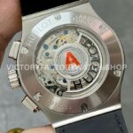 HB Factory Hublot Classic Fusion Chronograph 521.NX.8970.LR 45mm Green Leather Strap Titanium Bezel Green Dial