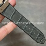 HB Factory Hublot Classic Fusion Racing Grey 521.NX.7071.LR 45mm Leather Strap Titanium Bezel Grey Dial