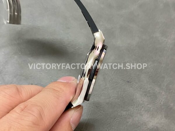HB Factory Hublot Classic Fusion Racing Grey 565.NX.7071.LR 38mm Steel Leather Strap Grey Dial