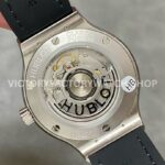 HB Factory Hublot Classic Fusion Racing Grey 565.NX.7071.LR 38mm Steel Leather Strap Grey Dial