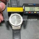 HB Factory Hublot Classic Fusion Racing Grey 565.NX.7071.LR 38mm Steel Leather Strap Grey Dial