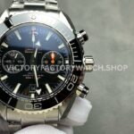 M+S Factory Omega Seamaster Planet Ocean Chronograph 215.30.46.51.01.001 45mm Full Steel Black Dial (1) M+S Factory Omega Seamaster Planet Ocean Chronograph 215.30.46.51.01.001 45mm full steel black dial replica watch