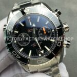 M+S Factory Omega Seamaster Planet Ocean Chronograph 215.30.46.51.01.001 45mm Full Steel Black Dial (8) M+S Factory Omega Seamaster Planet Ocean Chronograph 215.30.46.51.01.001 45mm Full Steel Black Dial