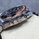 M+S Factory Omega Seamaster Planet Ocean Chronograph 215.30.46.51.01.002 45mm Full Steel Black Dial