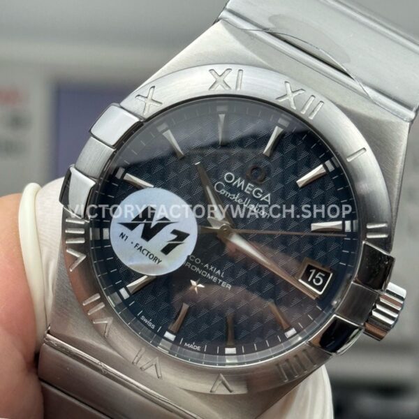 N1 Factory Omega Constellation 123.10.38.21.03.001 38mm Full Steel Blue Dial (2) N1 Factory Omega Constellation 123.10.38.21.03.001 38mm Full Steel Blue Dial