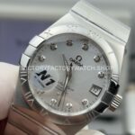 N1 Factory Omega Constellation 123.10.38.21.52.001 38mm Full Steel Diamond Silver Dial (2) N1 Factory Omega Constellation 123.10.38.21.52.001 38mm Full Steel Diamond Silver Dial