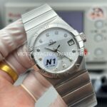 N1 Factory Omega Constellation 123.10.38.21.52.001 38mm Full Steel Diamond Silver Dial (8) N1 Factory Omega Constellation 123.10.38.21.52.001 38mm Full Steel Diamond Silver Dial
