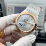 N1 Factory Omega Constellation 123.20.38.21.02.001 38mm Half Rose Gold Silver Dial (3) N1 Factory Omega Constellation 123.20.38.21.02.001 38mm Half Rose Gold Silver Dial
