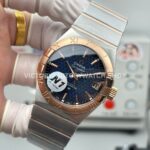 N1 Factory Omega Constellation 123.20.38.21.03.001 38mm Half Rose Gold Blue Dial (3) N1 Factory Omega Constellation 123.20.38.21.03.001 38mm Half Rose Gold Blue Dial