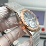 N1 Factory Omega Constellation 123.20.38.21.03.001 38mm Half Rose Gold Blue Dial (4) N1 Factory Omega Constellation 123.20.38.21.03.001 38mm Half Rose Gold Blue Dial