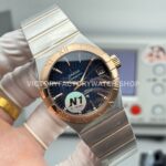 N1 Factory Omega Constellation 123.20.38.21.03.001 38mm Half Rose Gold Blue Dial (6) N1 Factory Omega Constellation 123.20.38.21.03.001 38mm Half Rose Gold Blue Dial
