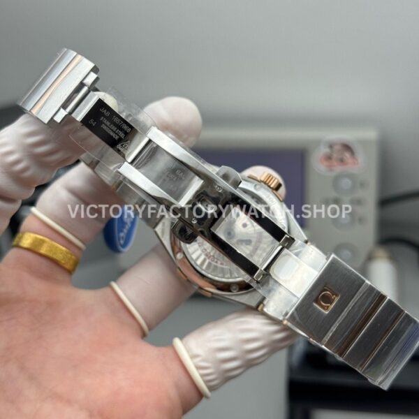 N1 Factory Omega Constellation 123.20.38.21.03.001 38mm Half Rose Gold Blue Dial (7) N1 Factory Omega Constellation 123.20.38.21.03.001 38mm Half Rose Gold Blue Dial