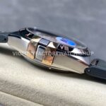 N1 Factory Omega Constellation 131.23.41.21.06.001 41mm Half Yellow Glod Black Leather Strap Grey Dial