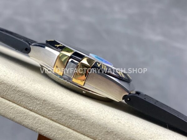 N1 Factory Omega Constellation 131.23.41.21.06.002 41mm Half Yellow Glod Black Leather Strap Grey Dial (2) N1 Factory Omega Constellation 131.23.41.21.06.002 41mm Half Yellow Glod Black Leather Strap Grey Dial