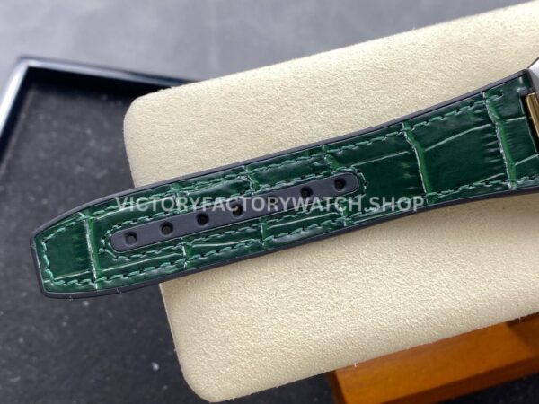 N1 Factory Omega Constellation 131.23.41.21.10.001 41mm Half Yellow Glod Black Leather Strap Green Dial (1) N1 Factory Omega Constellation 131.23.41.21.10.001 41mm Half Yellow Glod Black Leather Strap Green Dial