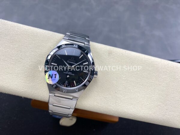 N1 Factory Omega Constellation 131.30.41.21.01.001 41mm Full Steel Black Dial