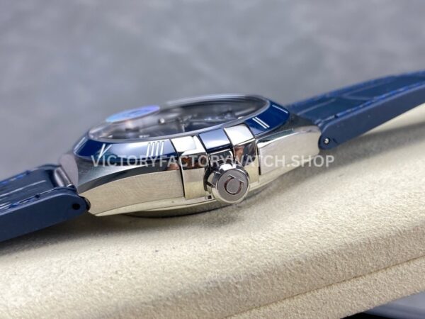 N1 Factory Omega Constellation 131.33.41.21.03.001 41mm Steel Blue Leather Strap Blue Dial (6) N1 Factory Omega Constellation 131.33.41.21.03.001 41mm Steel Blue Leather Strap Blue Dial
