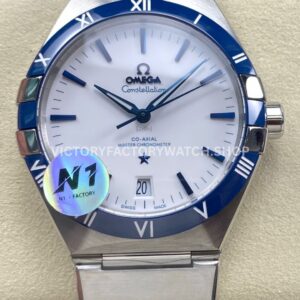 N1 Factory Omega Constellation 131.33.41.21.04.001 41mm full steel white dial replica watch
