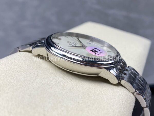 N1 Factory Omega De Ville Prestige 424.10.37.20.02.001 39.5mm Full Steel Roman Number White Dial (1) N1 Factory Omega De Ville Prestige 424.10.37.20.02.001 39.5mm Full Steel Roman Number White Dial