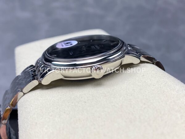N1 Factory Omega De Ville Prestige 424.10.40.20.01.001 39.5mm Full Steel Roman Number Black Dial (8) N1 Factory Omega De Ville Prestige 424.10.40.20.01.001 39.5mm Full Steel Roman Number Black Dial