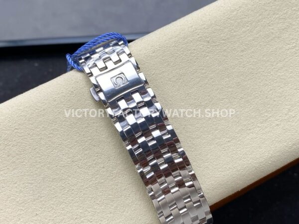 N1 Factory Omega De Ville Prestige 424.10.40.20.02.004 39.5mm Full Steel Roman Number Silver Dial (8) N1 Factory Omega De Ville Prestige 424.10.40.20.02.004 39.5mm Full Steel Roman Number Silver Dial