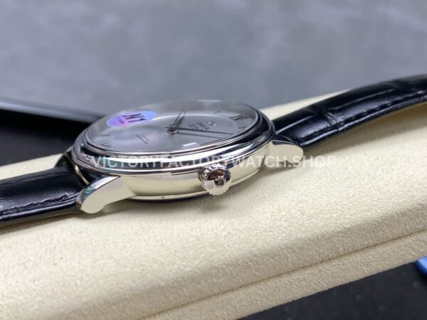N1 Factory Omega De Ville Prestige 424.13.40.20.02.001 39.5mm Steel Black Leather Strap Roman Number Silver Dial (8) N1 Factory Omega De Ville Prestige 424.13.40.20.02.001 39.5mm Steel Black Leather Strap Roman Number Silver Dial