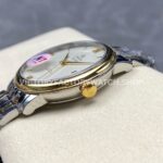 N1 Factory Omega De Ville Prestige 424.20.40.20.02.001 39.5mm Half Yellow Gold Roman Number Silver Dial (3) N1 Factory Omega De Ville Prestige 424.20.40.20.02.001 39.5mm Half Yellow Gold Roman Number Silver Dial