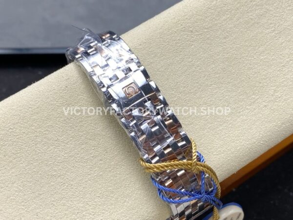 N1 Factory Omega De Ville Prestige 424.20.40.20.02.002 39.5mm Half Rose Gold Roman Number Silver Dial (1) N1 Factory Omega De Ville Prestige 424.20.40.20.02.002 39.5mm Half Rose Gold Roman Number Silver Dial