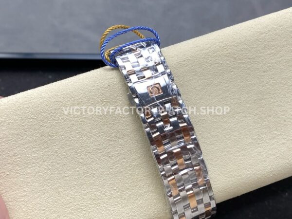 N1 Factory Omega De Ville Prestige 424.20.40.20.02.005 39.5mm Half Yellow Gold Roman Number Silver Dial (2) N1 Factory Omega De Ville Prestige 424.20.40.20.02.005 39.5mm Half Yellow Gold Roman Number Silver Dial