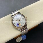 N1 Factory Omega De Ville Prestige 424.20.40.20.02.005 39.5mm Half Yellow Gold Roman Number Silver Dial (3) N1 Factory Omega De Ville Prestige 424.20.40.20.02.005 39.5mm Half Yellow Gold Roman Number Silver Dial