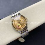 N1 Factory Omega De Ville Prestige 424.20.40.20.58.001 39.5mm Half Yellow Gold Roman Number Champagne Dial (1) N1 Factory Omega De Ville Prestige 424.20.40.20.58.001 39.5mm Half Yellow Gold Roman Number Champagne Dial