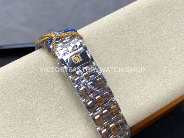 N1 Factory Omega De Ville Prestige 424.20.40.20.58.001 39.5mm Half Yellow Gold Roman Number Champagne Dial (7) N1 Factory Omega De Ville Prestige 424.20.40.20.58.001 39.5mm Half Yellow Gold Roman Number Champagne Dial