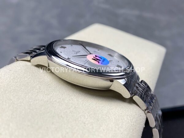 N1 Factory Omega De Ville Prestige 434.10.41.20.02.001 41mm Full Steel Roman Numerals Silver Dial (1) N1 Factory Omega De Ville Prestige 434.10.41.20.02.001 41mm Full Steel Roman Numerals Silver Dial