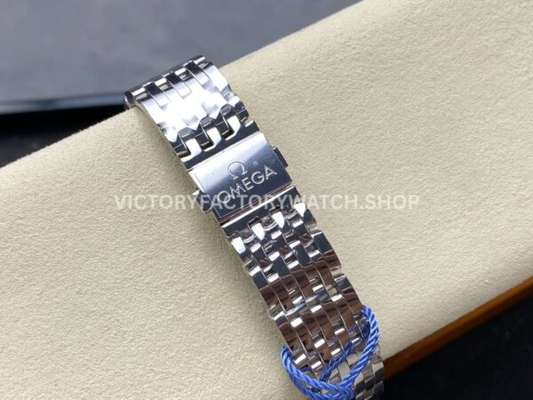 N1 Factory Omega De Ville Prestige 434.10.41.20.02.001 41mm Full Steel Roman Numerals Silver Dial (2) N1 Factory Omega De Ville Prestige 434.10.41.20.02.001 41mm Full Steel Roman Numerals Silver Dial
