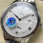 N1 Factory Omega De Ville Prestige 434.10.41.20.02.001 41mm Full Steel Roman Numerals Silver Dial (4) N1 Factory Omega De Ville Prestige 434.10.41.20.02.001 41mm Full Steel Roman Numerals Silver Dial