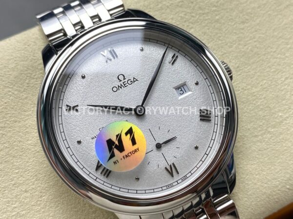N1 Factory Omega De Ville Prestige 434.10.41.20.02.001 41mm Full Steel Roman Numerals Silver Dial (5) N1 Factory Omega De Ville Prestige 434.10.41.20.02.001 41mm Full Steel Roman Numerals Silver Dial