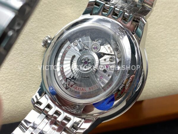 N1 Factory Omega De Ville Prestige 434.10.41.20.03.001 41mm Full Steel Roman Numerals Blue Dial (7) N1 Factory Omega De Ville Prestige 434.10.41.20.03.001 41mm Full Steel Roman Numerals Blue Dial