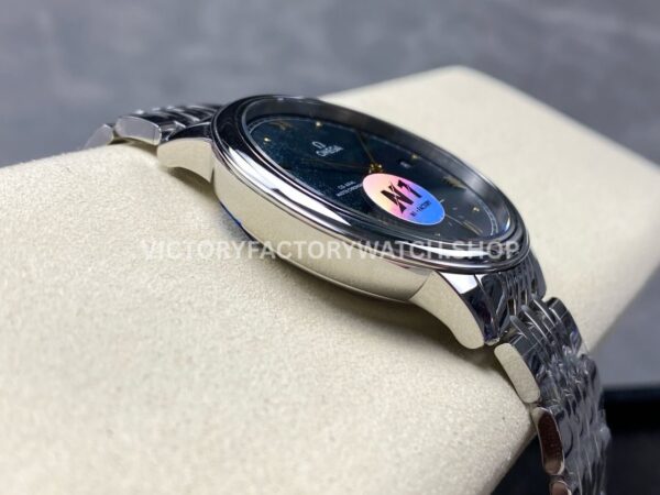 N1 Factory Omega De Ville Prestige 434.10.41.20.10.001 41mm Full Steel Roman Numerals Green Dial (2) N1 Factory Omega De Ville Prestige 434.10.41.20.10.001 41mm Full Steel Roman Numerals Green Dial