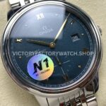 N1 Factory Omega De Ville Prestige 434.10.41.20.10.001 41mm Full Steel Roman Numerals Green Dial (6) N1 Factory Omega De Ville Prestige 434.10.41.20.10.001 41mm Full Steel Roman Numerals Green Dial