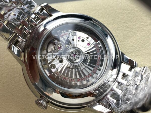 N1 Factory Omega De Ville Prestige 434.10.41.20.11.001 41mm Full Steel Roman Numerals Red Dial (8) N1 Factory Omega De Ville Prestige 434.10.41.20.11.001 41mm Full Steel Roman Numerals Red Dial