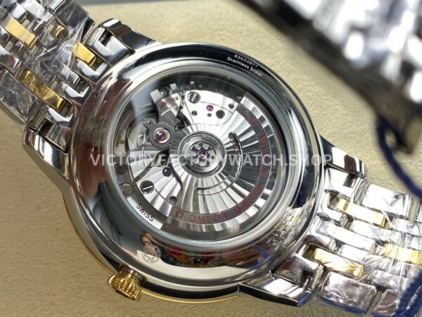N1 Factory Omega De Ville Prestige 434.20.41.20.08.001 41mm Half Yellow Gold Roman Numerals Champagne Dial (9) N1 Factory Omega De Ville Prestige 434.20.41.20.08.001 41mm Half Yellow Gold Roman Numerals Champagne Dial