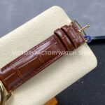 N1 Factory Omega De Ville Prestige 434.53.41.21.02.001 41mm Yellow Gold Brown Leather Strap Roman Numerals Silver Dial (2) N1 Factory Omega De Ville Prestige 434.53.41.21.02.001 41mm Yellow Gold Brown Leather Strap Roman Numerals Silver Dial