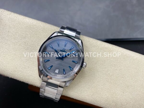 N1 Factory Omega Seamaster Aqua Terra Master Co-Axial Chronometer 220.10.41.21 (4) N1 Factory Omega Seamaster Aqua Terra Master Co-Axial Chronometer 220.10.41.21.06.001 41.5mm Full Steel Grey Dial