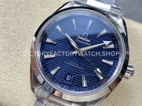 N1 Factory Omega Seamaster Aqua Terra Master Co-Axial Chronometer 220.10.41.21 (5) N1 Factory Omega Seamaster Aqua Terra Master Co-Axial Chronometer 220.10.41.21.03.004 41.5mm Full Steel Blue Dial