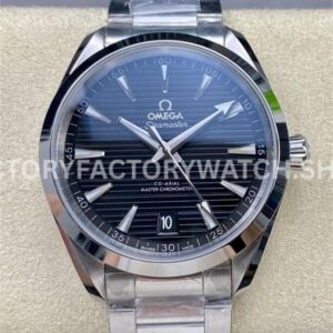 N1 Factory Omega Seamaster Aqua Terra Master Co-Axial Chronometer 220.10.41.21.01.001 41.5mm full steel silver dial replica watch